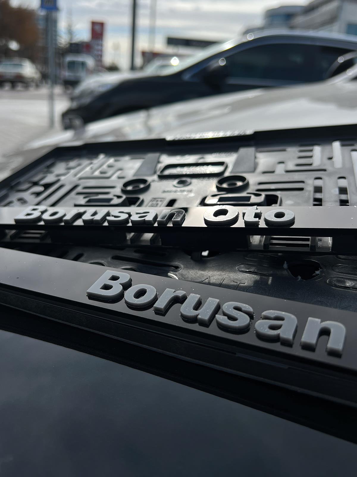 3D Borusan Oto Takmatik PlakalıkPlakalık