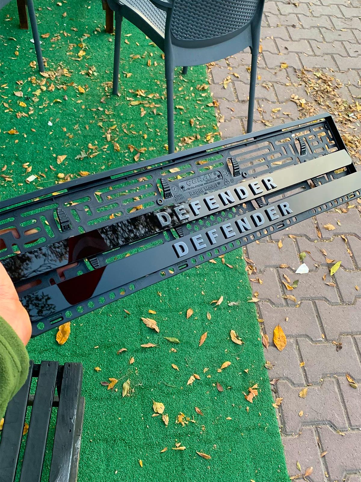 3D DEFENDER Takmatik PlakalıkPlakalık