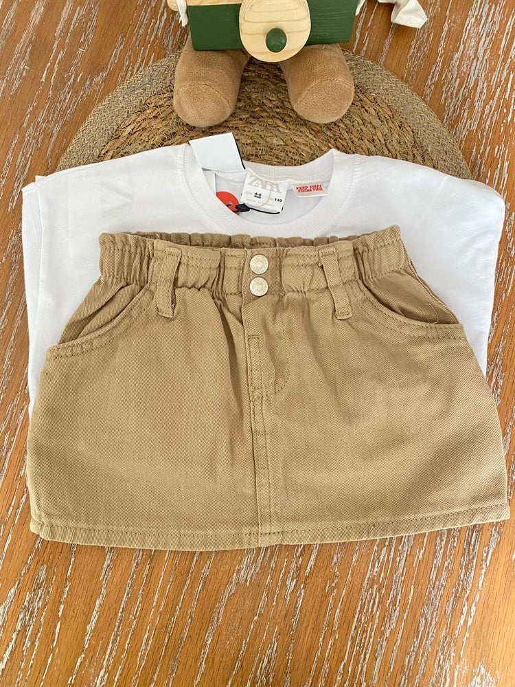 Mini etek vizon 