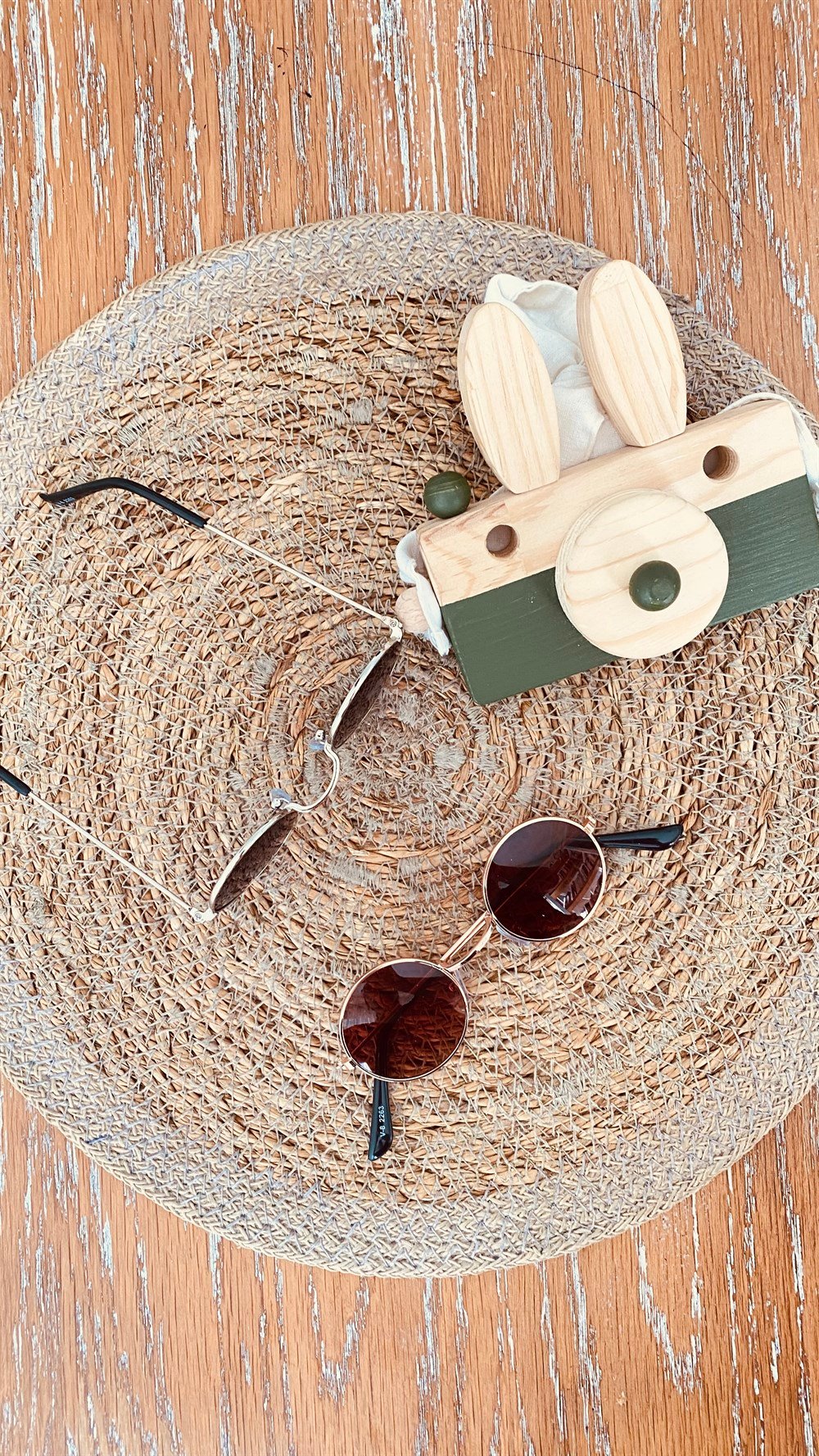 Yuvarlak ray-ban gözlük 