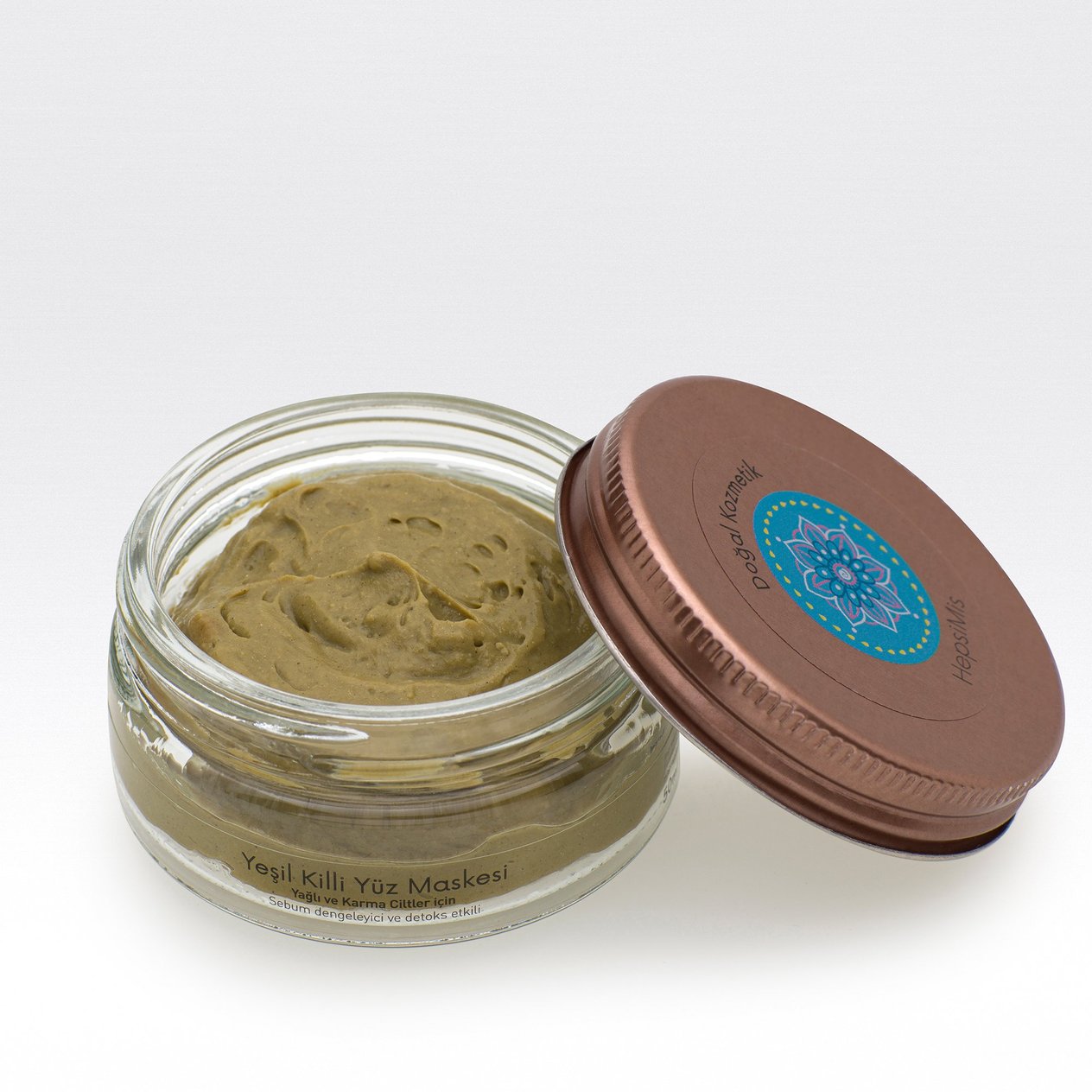 Yeşil Killi Yüz Maskesi - Yağlı ve Karma Ciltler 50 ml