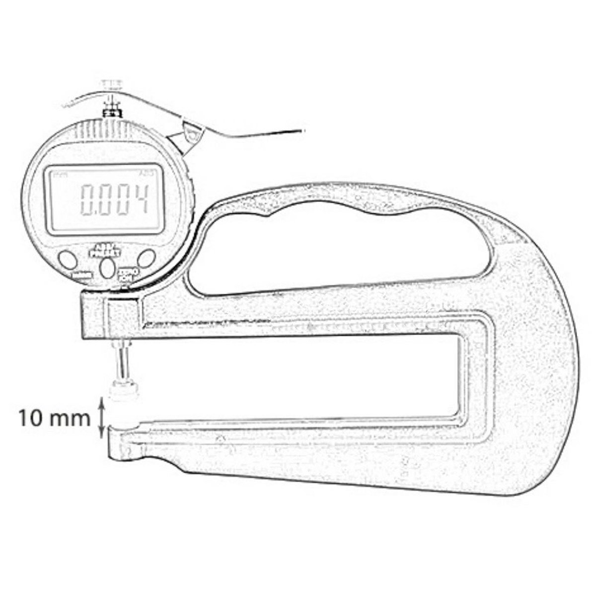 .Loyka 5331-10 Geniş Ağızlı Kalınlık Komparatörü (0.001 MM-120 MM) TÜM ÖLÇÜM CİHAZLARIOLCUMCİHAZFİYAT zoofarm