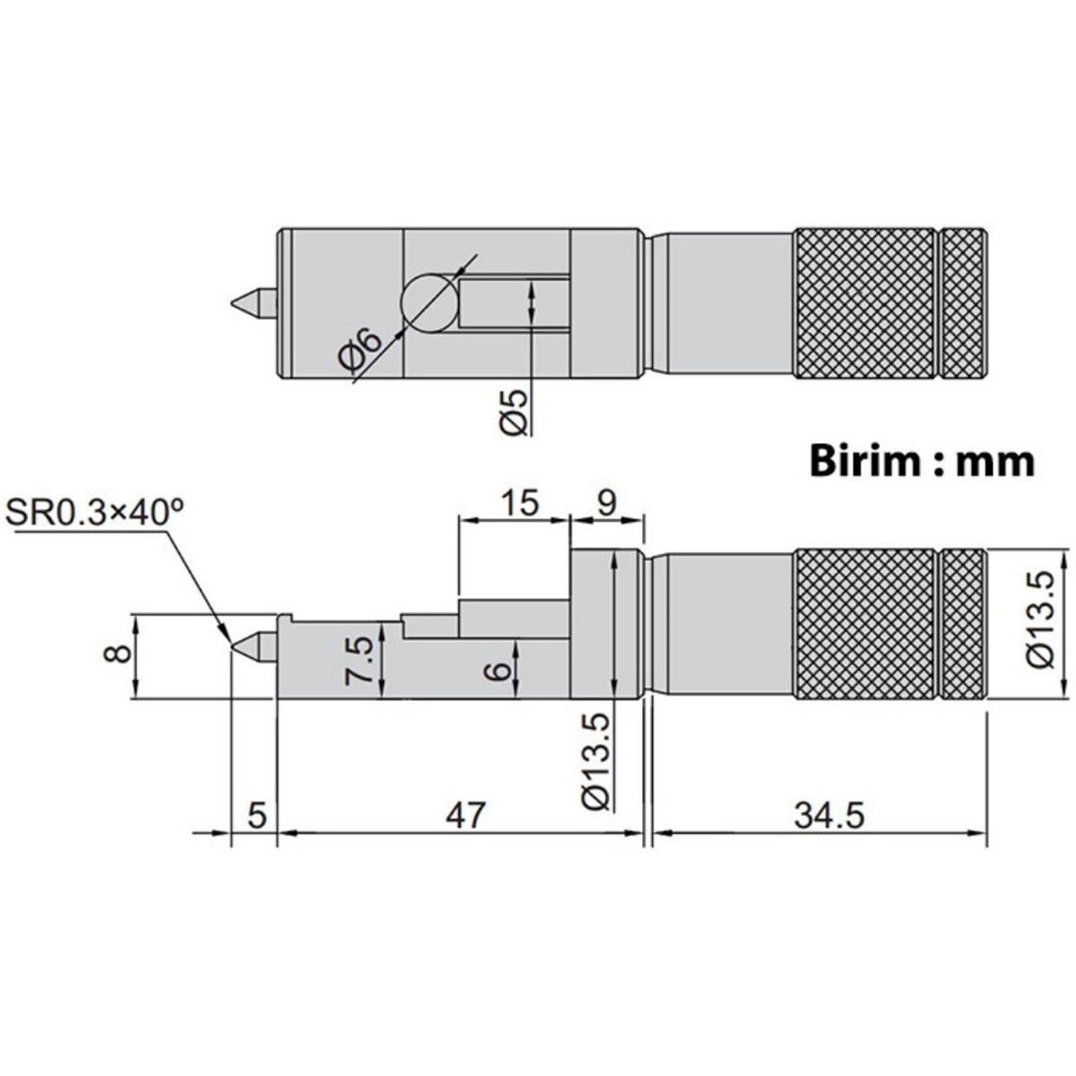 .İnsize 3293-131 Kenet Mikrometresi TÜM ÖLÇÜM CİHAZLARIİNSİZE zoofarm