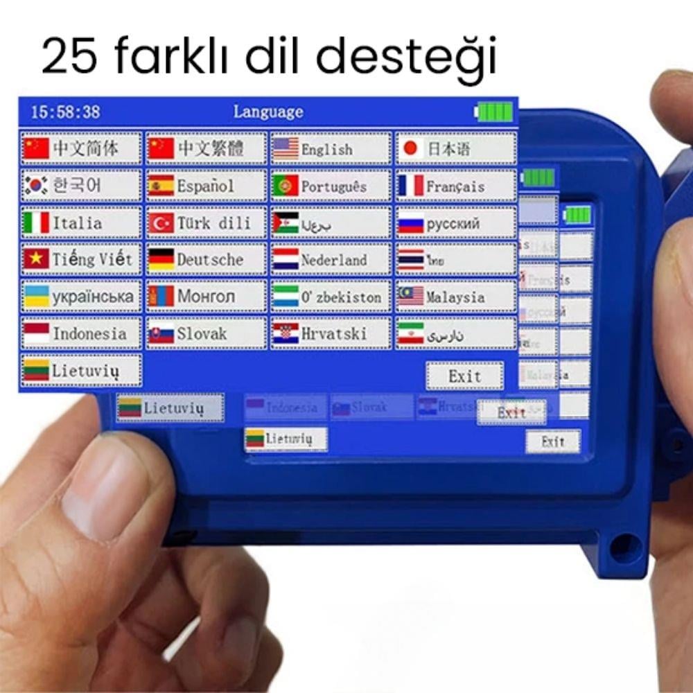 PC11-Plus Mini El Tipi İnkjet Yazıcı LABORATUVAR MALZEMELERİPCE zoofarm