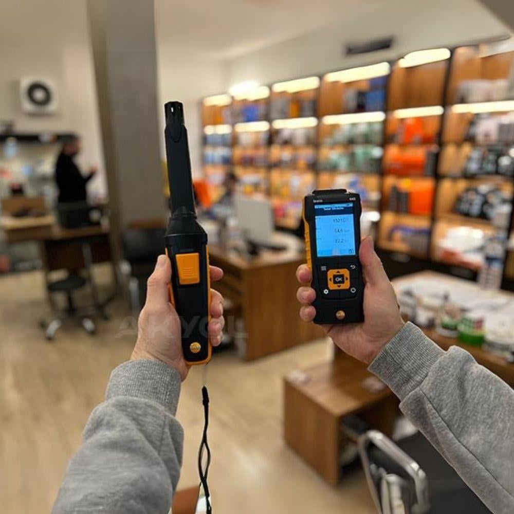 .Testo 440 Bluetooth'lu Karbondioksit Ölçer GAZ KAÇAK DEDEKTÖRLERİTESTO zoofarm