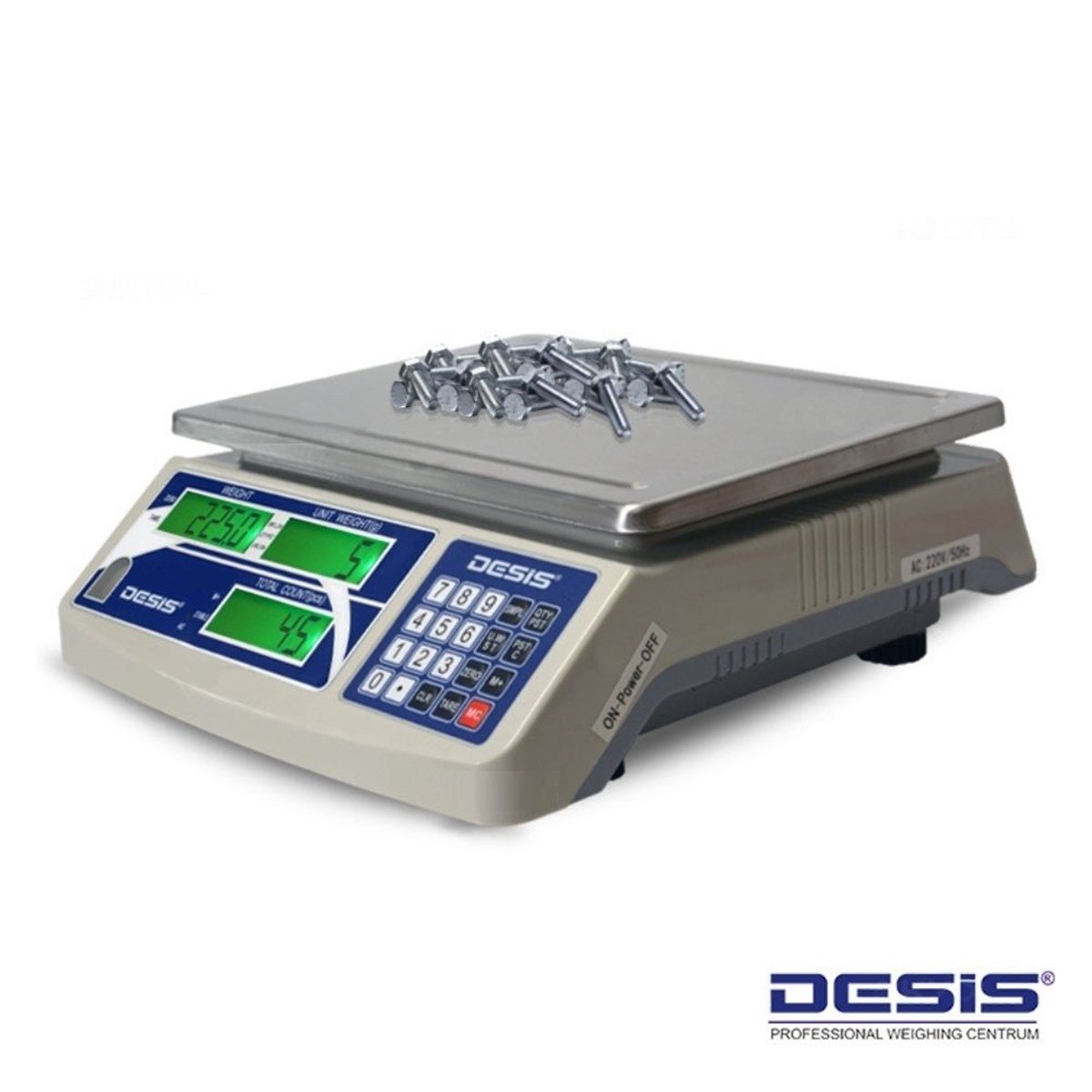 .Desis H2C-15 Dijital Hassas Sayıcı Terazi Hassasiyet: 0.5 gr. Max: 15 kg. ÖLÇÜM CİHAZLARIOLCUMCİHAZFİYAT zoofarm