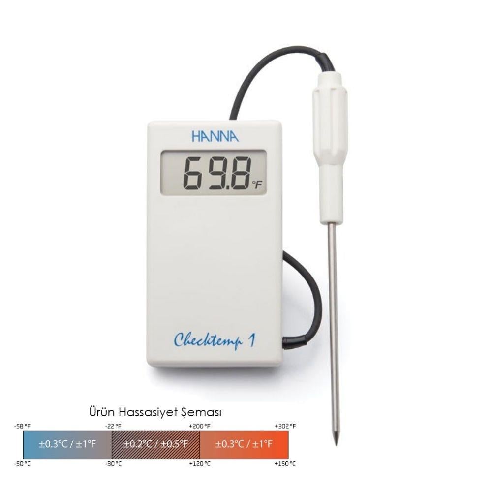 .Hanna HI98509 Kablolu Problu Çok Hassas Termometre INJECTORSbrand> zoofarm