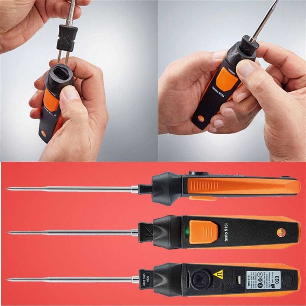 .Testo 915i Set Termometre | K Tipi Problu ve Akıllı Ölçüm Cihazı ENJEKTÖRbrand> zoofarm
