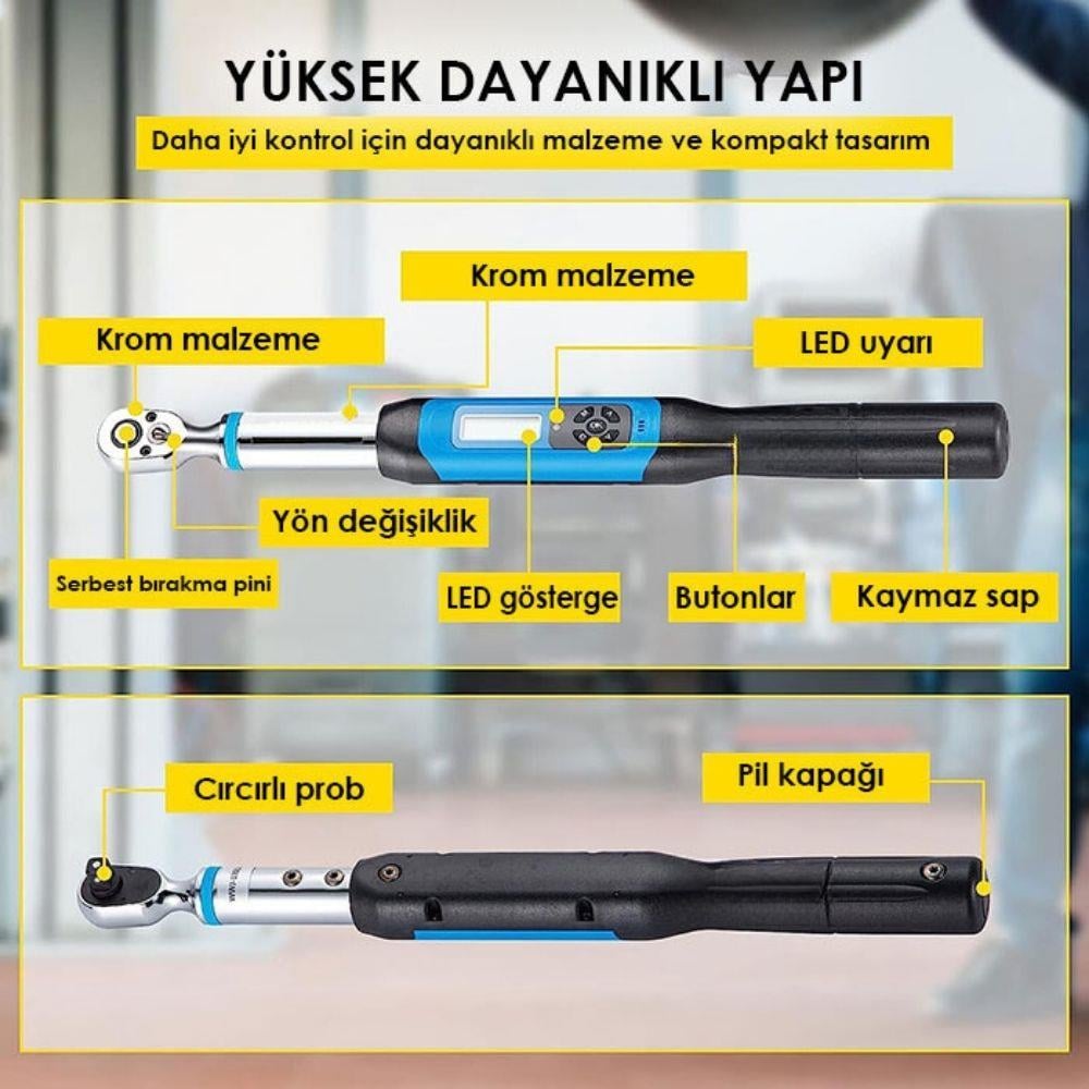 .Loyka AWJ4-0340 Cırcır Başlı Dijital Torkmetre 340Nm ENJEKTÖRbrand> zoofarm