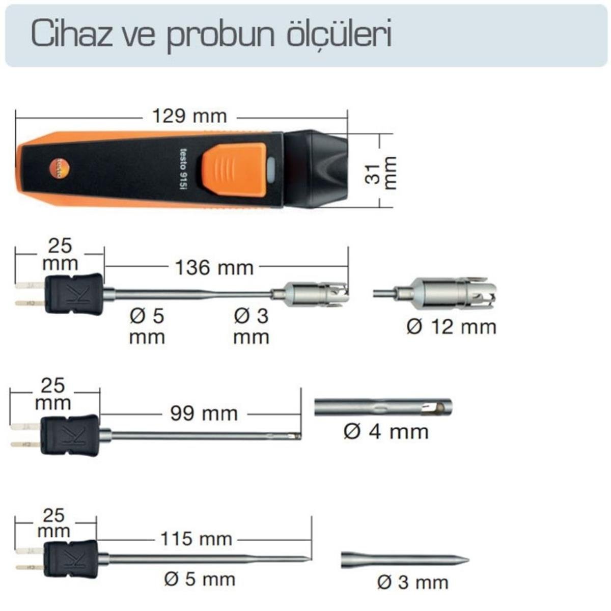 .Testo 915i Set Termometre | K Tipi Problu ve Akıllı Ölçüm Cihazı ENJEKTÖRbrand> zoofarm