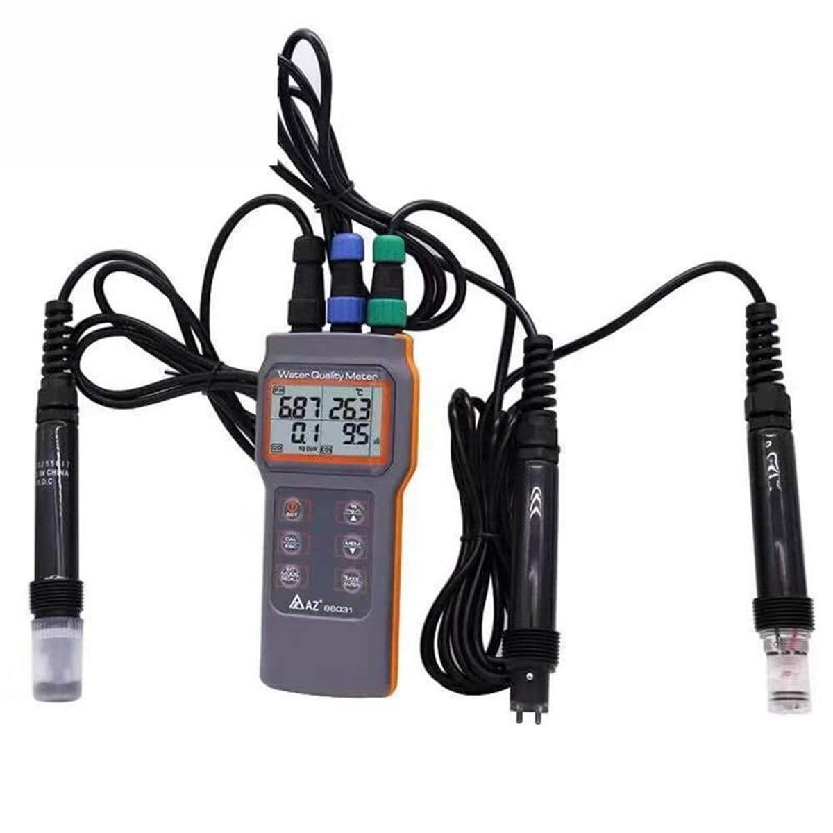 AZ 86031 Combo Su Kalite Ölçüm Seti (PH, İletkenlik, Tuzluluk, TDS, Çözünmüş Oksijen ve Sıcaklık) | zoofarm.com.trAZ 86031 Combo Su Kalite Ölçüm Seti (PH, İletkenlik, Tuzluluk, TDS, Çözünmüş Oksijen ve Sıcaklık) TÜM ÖLÇÜM CİHAZLARIAZ zoofarm
