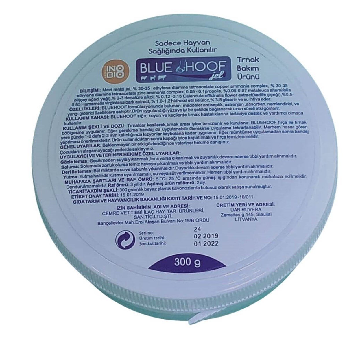 BLUE HOOF JEL TIRNAK BAKIM JELİ 300 ML  | zoofarm.com.tr BLUE HOOF JEL TIRNAK BAKIM JELİ 300 ML  TIRNAK VE BOYNUZ BAKIM ÜRÜNLERİALMER zoofarm