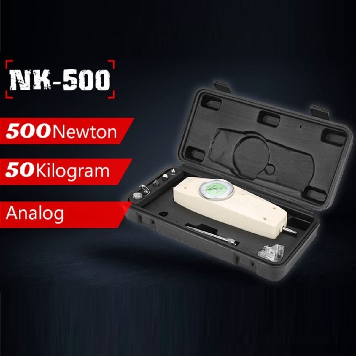 Loyka NK 500 Analog Dinamometre Kuvvet Ölçer | zoofarm.com.trLoyka NK 500 Analog Dinamometre Kuvvet Ölçer TÜM ÖLÇÜM CİHAZLARILOYKA zoofarm