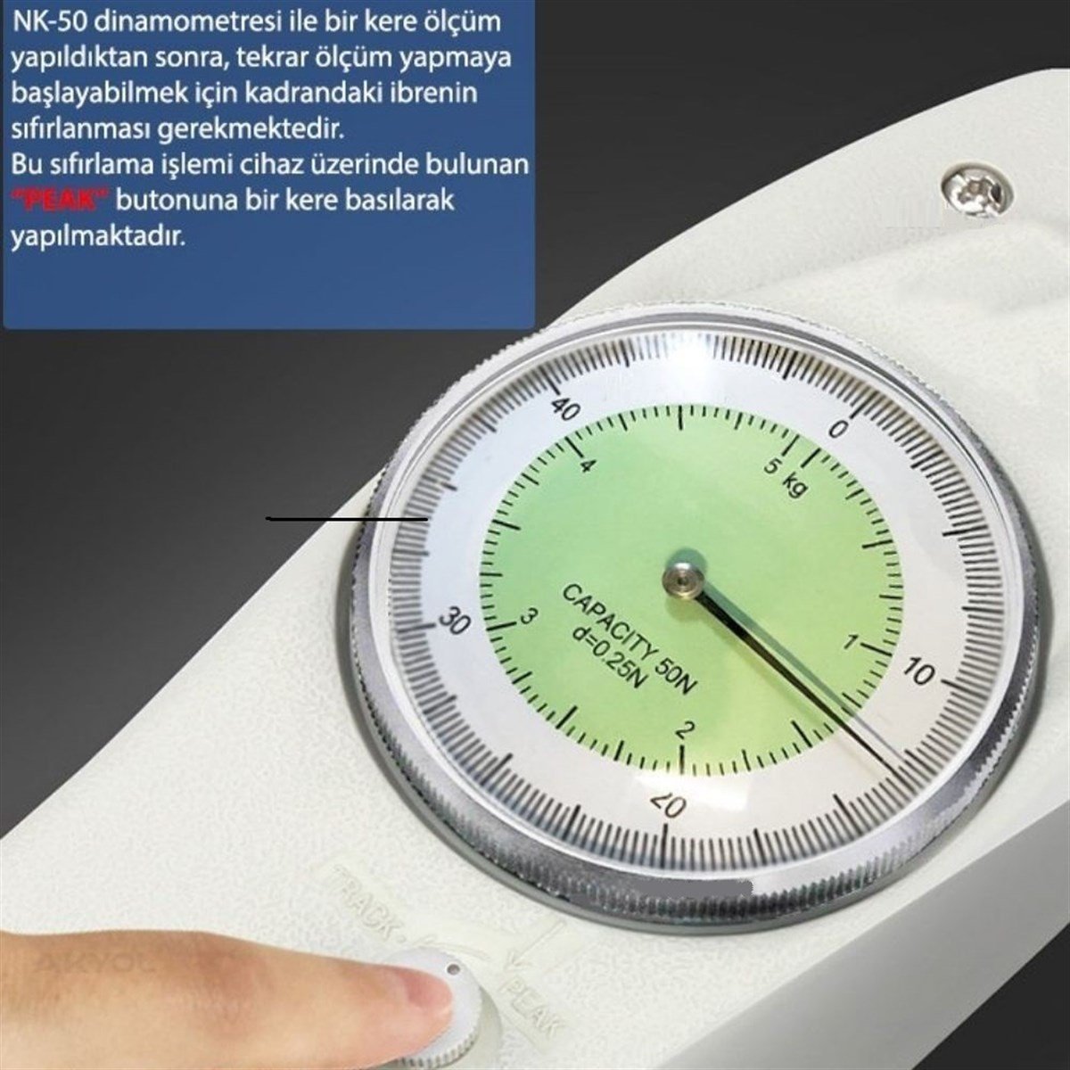 NK-20 'Hassas' Analog Dinamometre Kuvvet Ölçer | zoofarm.com.trNK-20 'Hassas' Analog Dinamometre Kuvvet Ölçer TÜM ÖLÇÜM CİHAZLARILOYKA zoofarm