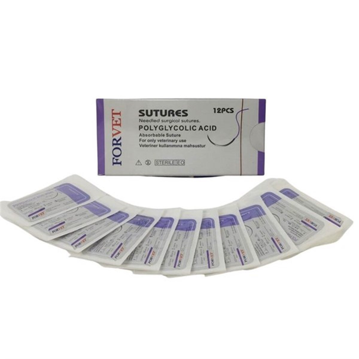 POLYGLYCOLIC (PGA) NO:4/0 75 CM