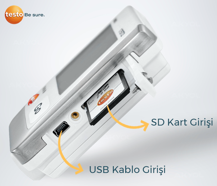 Testo 176T2 Çift Kanallı Sıcaklık Datalogger Tek Cihaz INJECTORSbrand> zoofarm