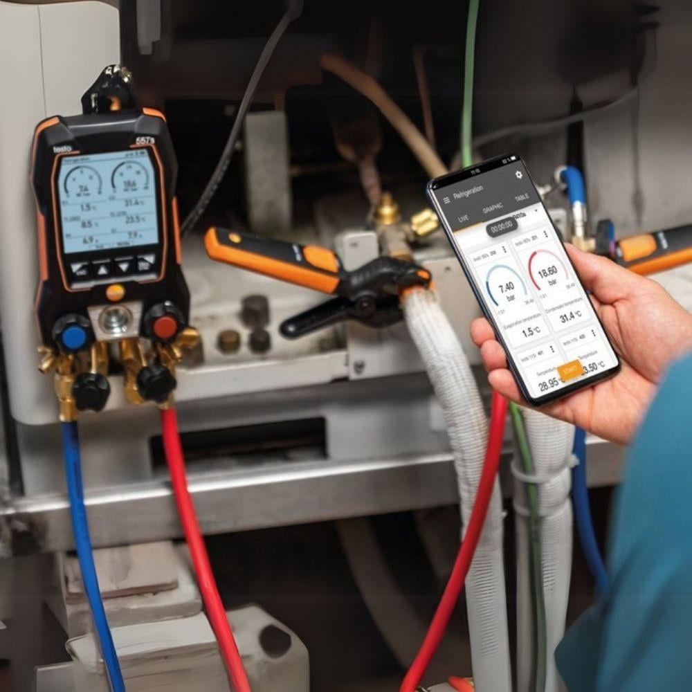 Testo 557S Akıllı Dijital Manifold Seti '4 Yollu Valf' INJECTORSbrand> zoofarm