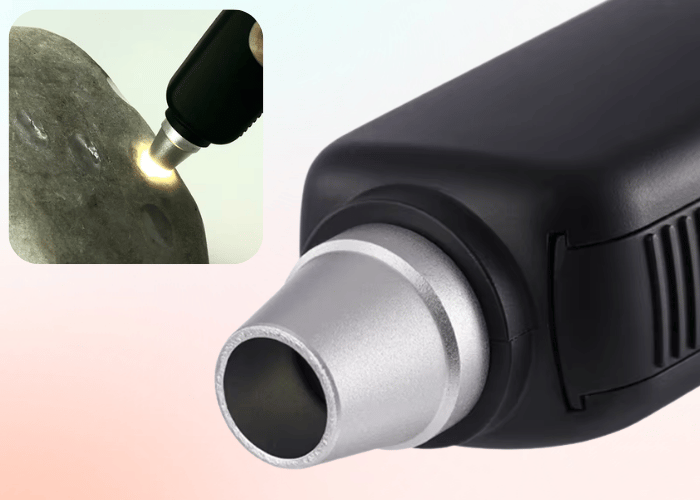 TH-8019 30X Ayarlanabilir Çoklu Işıklı USB Şarjlı El Büyüteci INJECTORSbrand> zoofarm