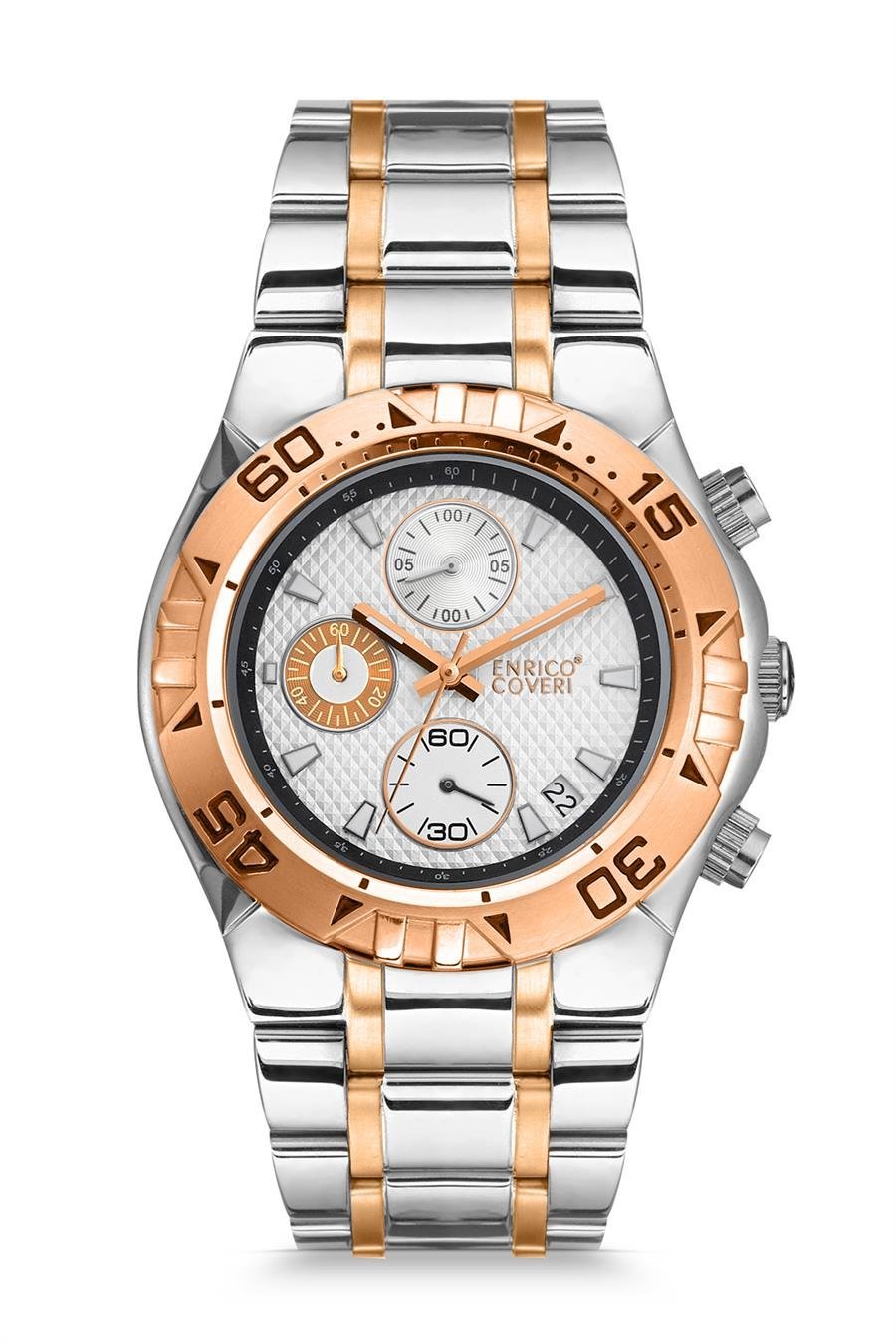 ENRICO COVERI EC9074BR Erkek Kol Saati