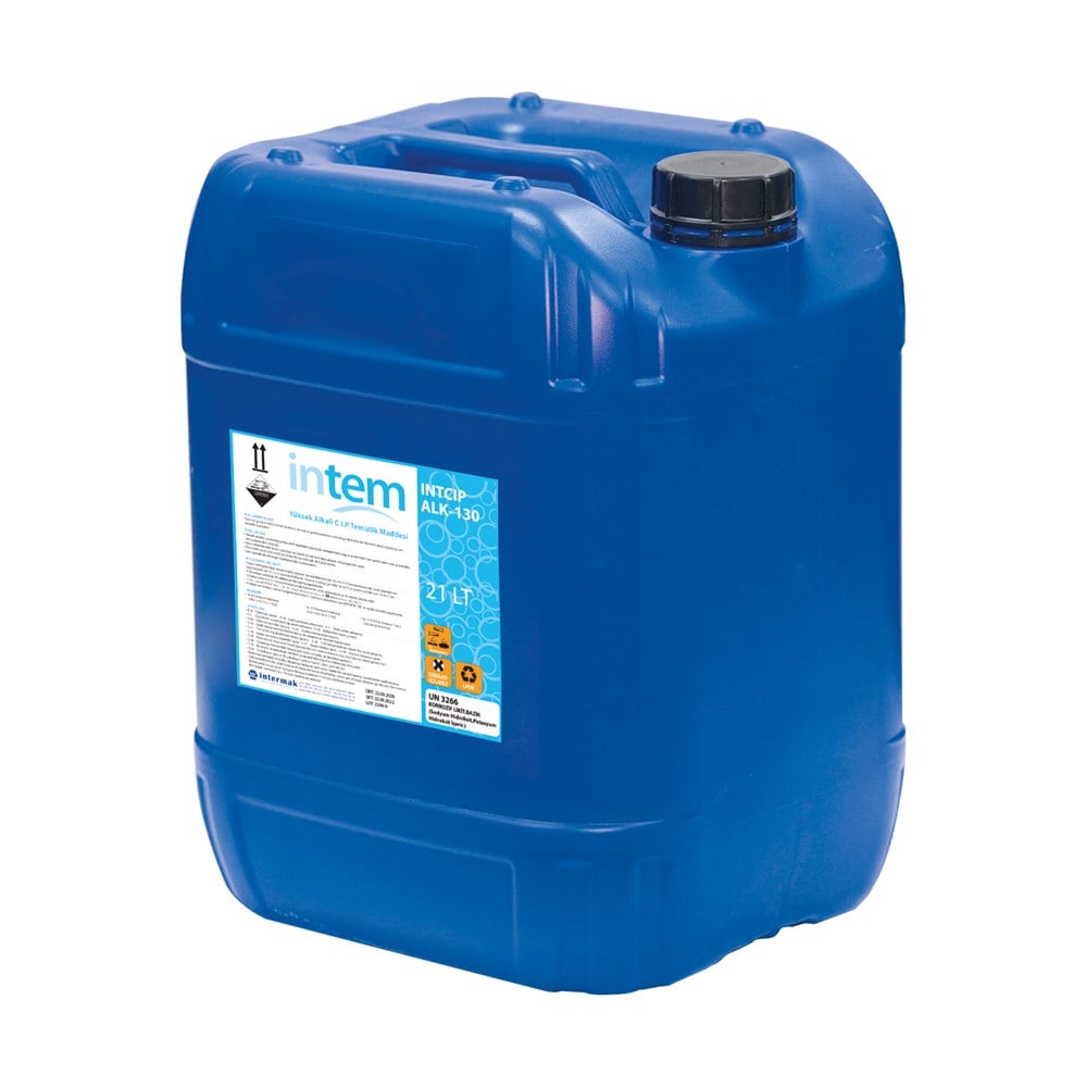 Hijyen ÜrünleriİntemİNTEM-G0005INTCIP ALK-130 (YÜKSEK ALKALİ CIP TEMİZLİK MADDESİ)