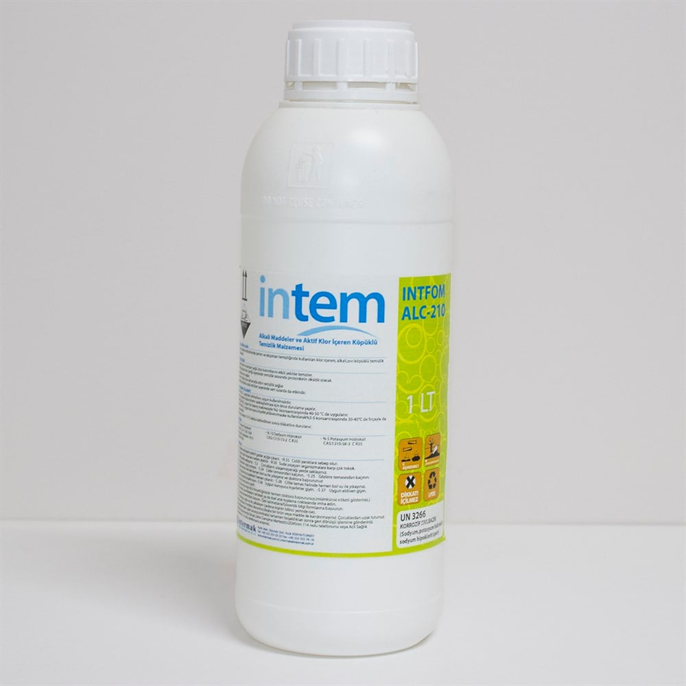 Hijyen ÜrünleriİntemİNTEM-G0011INTFOM ALC-210 KÖPÜKLÜ TEMİZLİK MADDESİ