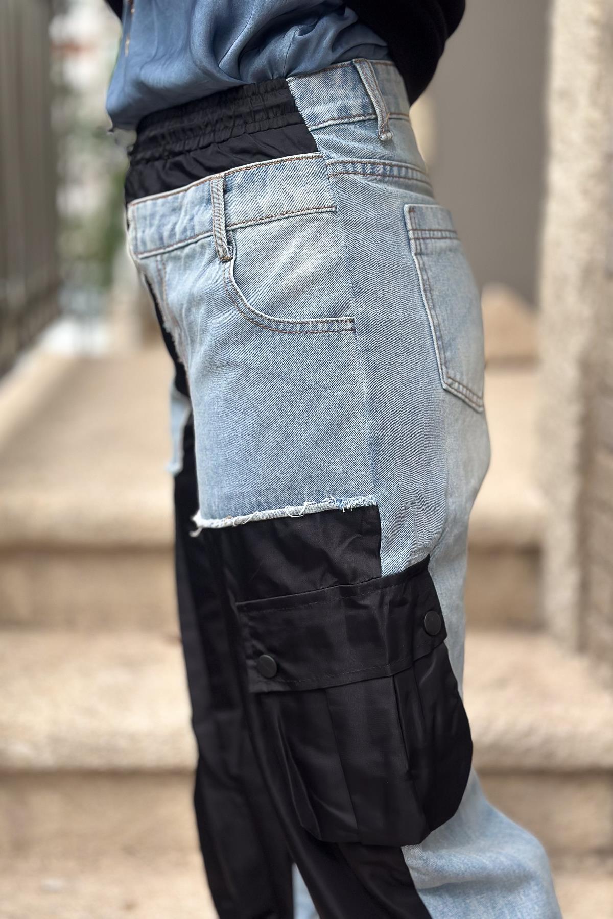 Tasarım Kot Pantolon Siyah RenkPANTOLON