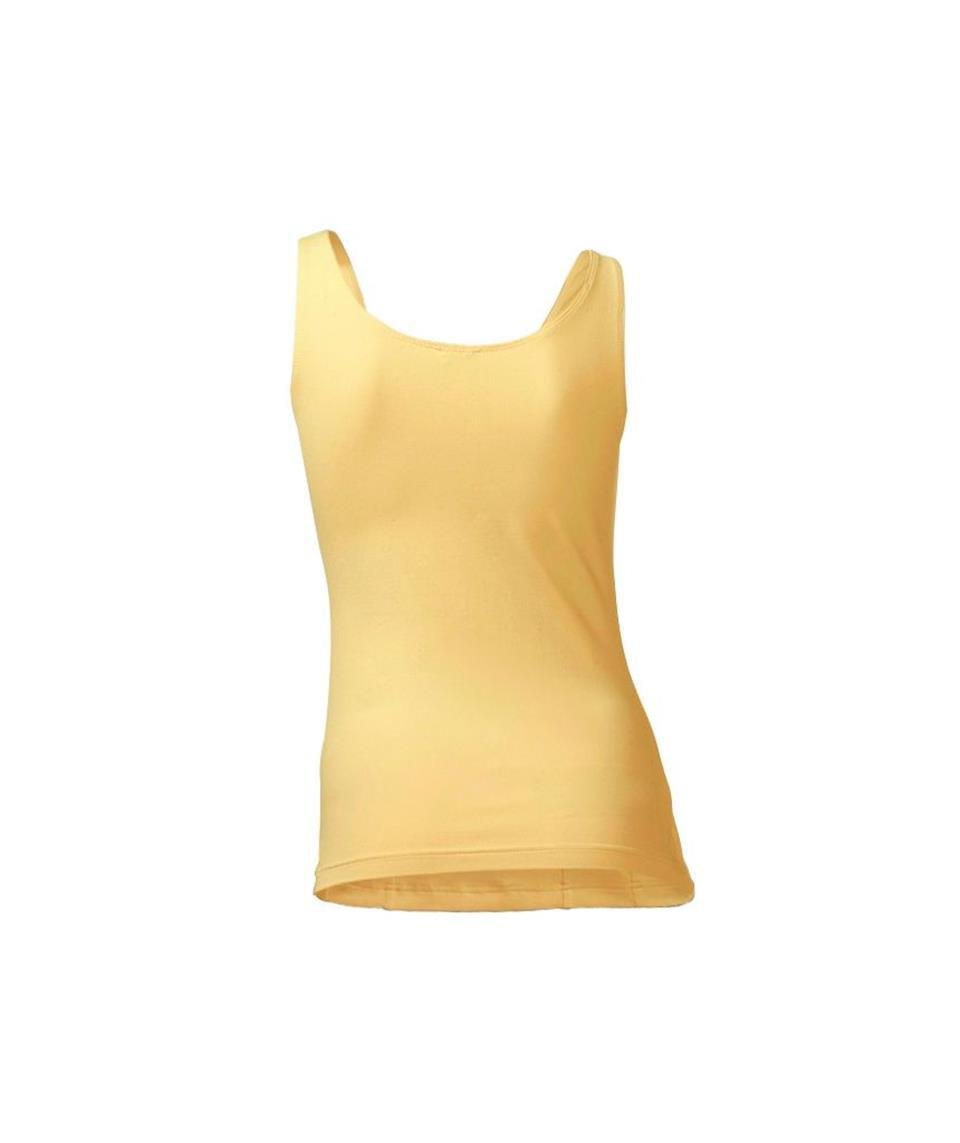 Basic Fit Tişört - Sarı