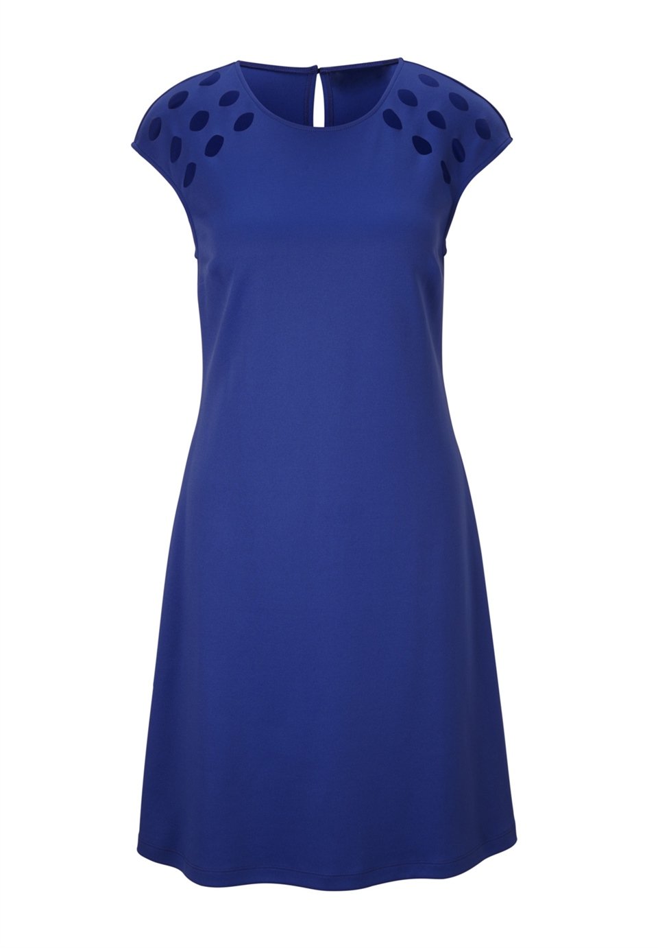 Jersey Elbise - Royal