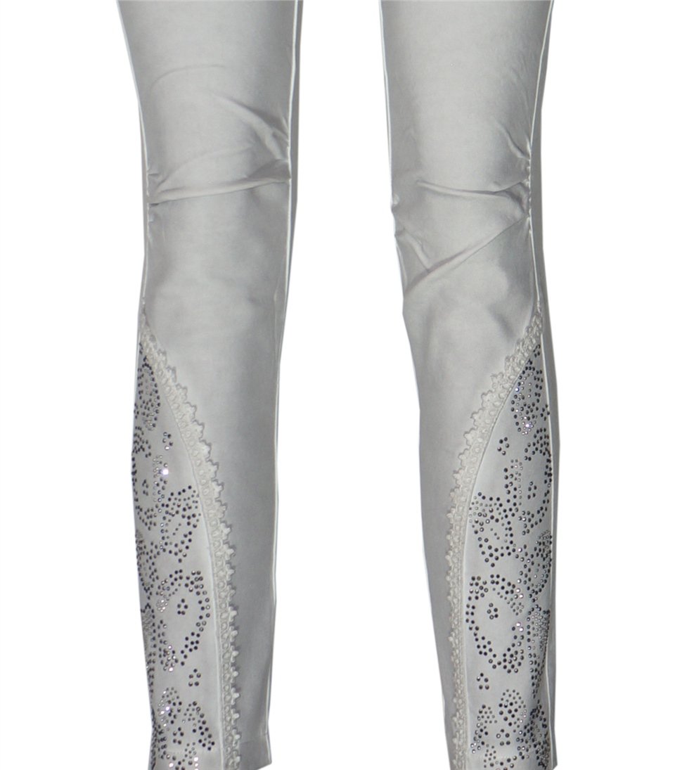 Taşlı Pantolon - Gri