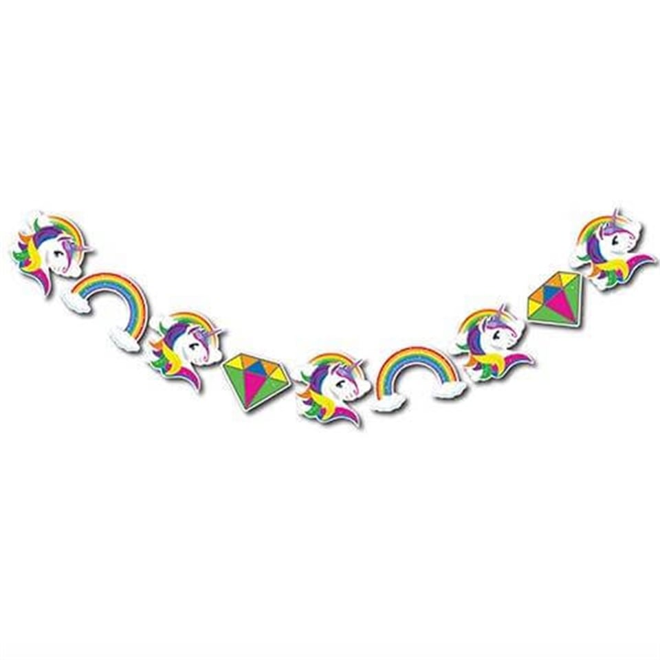 Dekoratif Banner Unicorn