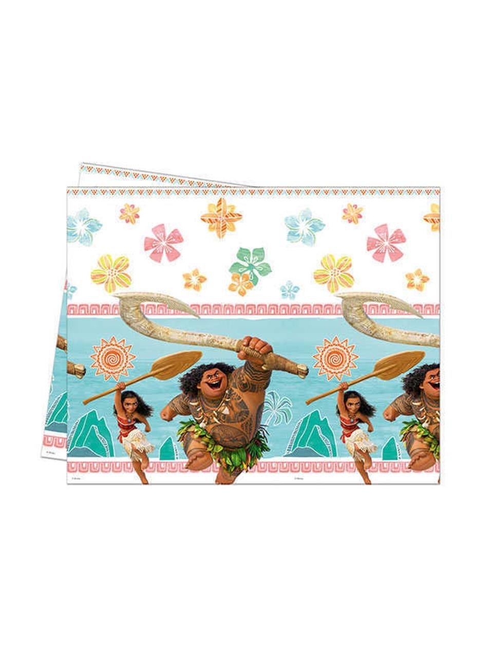 Moana Temalı Plastik Masa Örtüsü 