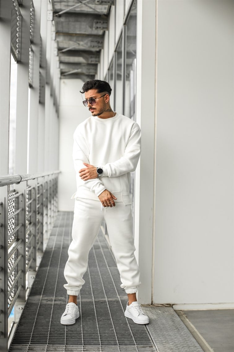 Bel Detaylı Oversize Sweatshirt
