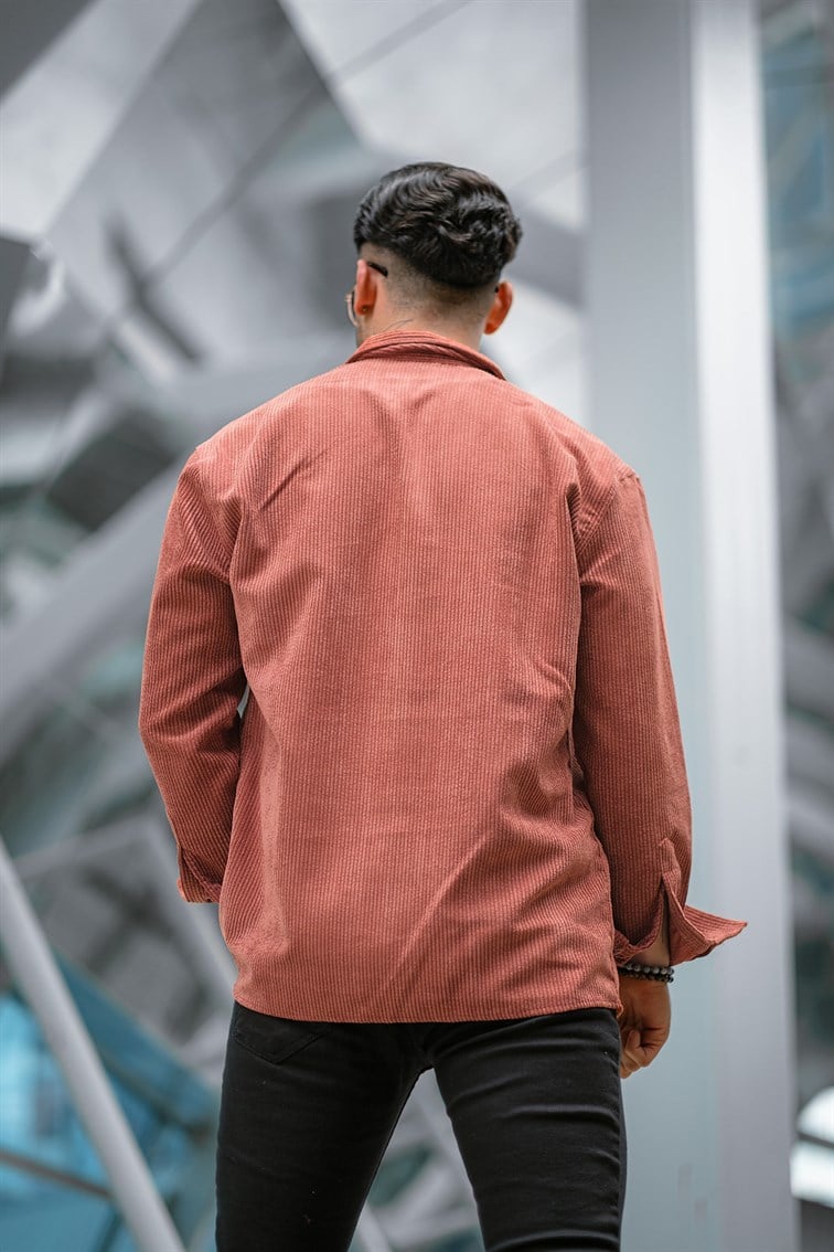 Double Pocket Oversize Kadife