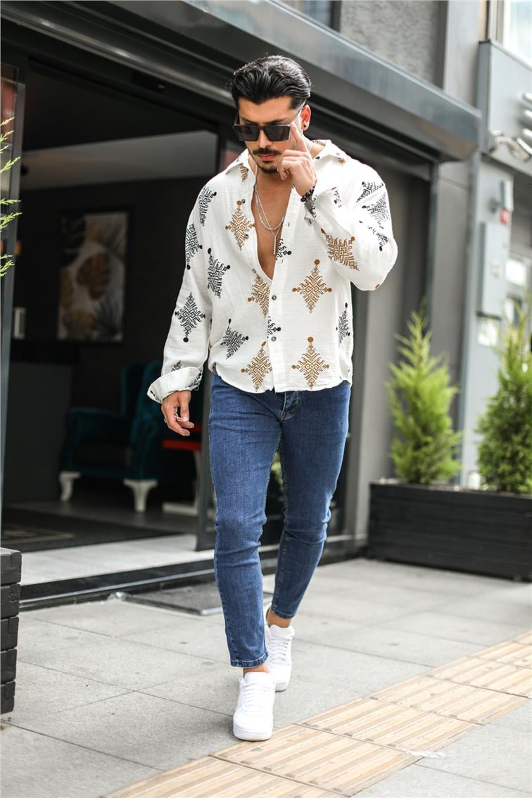 Narrow Skinny Jean Koyu Mavi