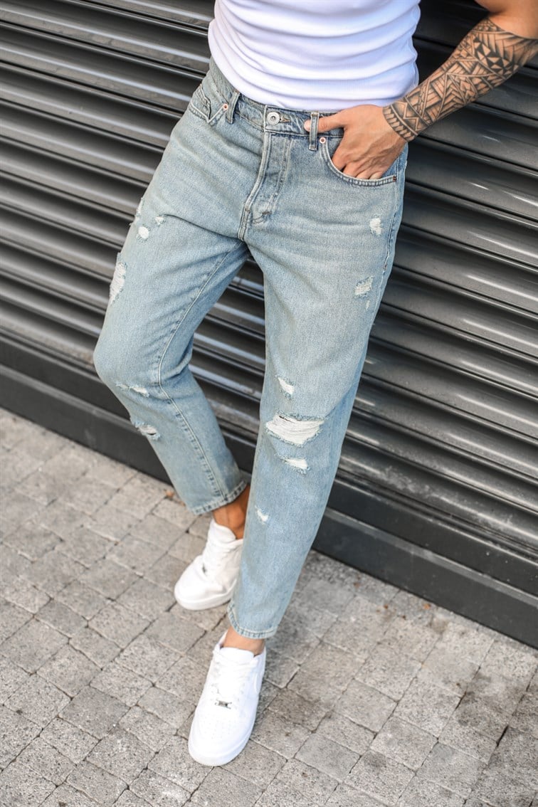 Ripped Mom Jean
