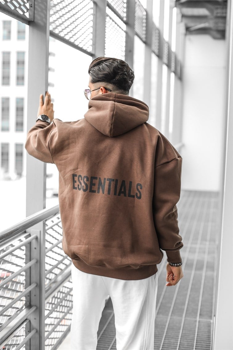 Yazı Detay Oversize Sweatshirt