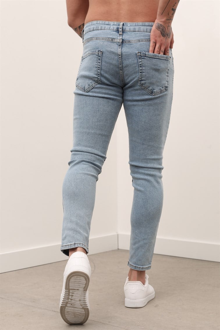 Yıkama Detaylı Skinny Jean