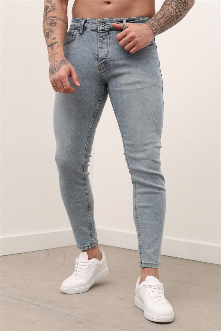 Yıkama Detaylı Skinny Jean