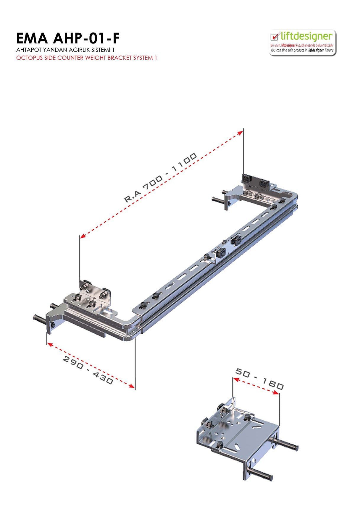 EMA AHTAPOT YANDAN AĞIRLIK SİSTEM 1 - 70x110