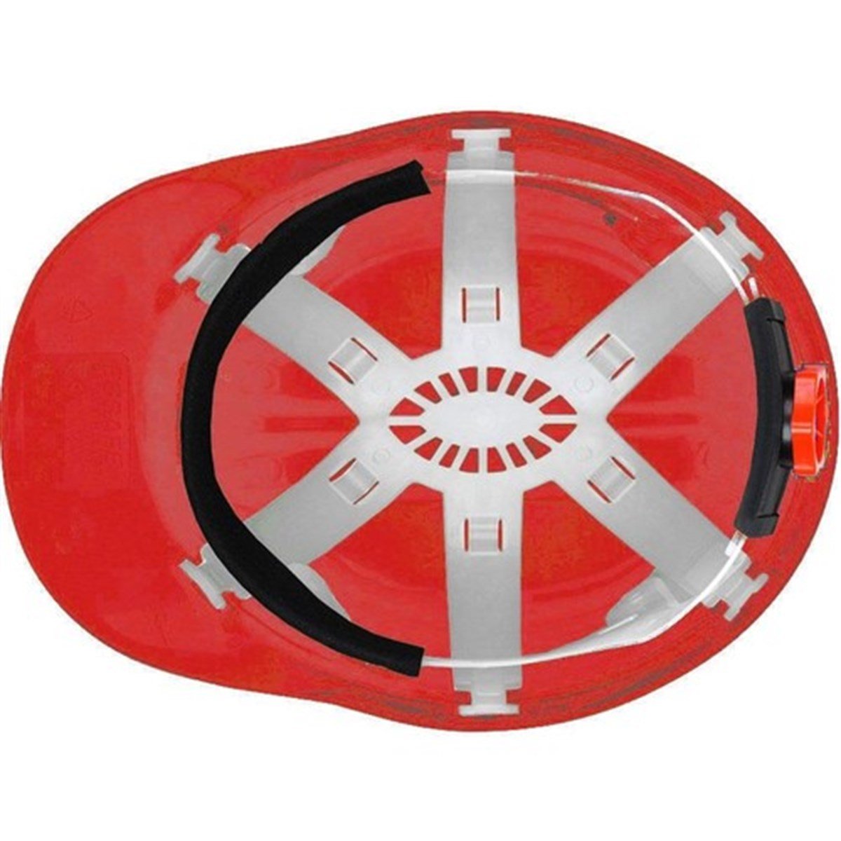 MarkasızEssafe GE 1537 -Vidalı Eko.Baret, Kırmızı -9E2002- İş Güvenliği