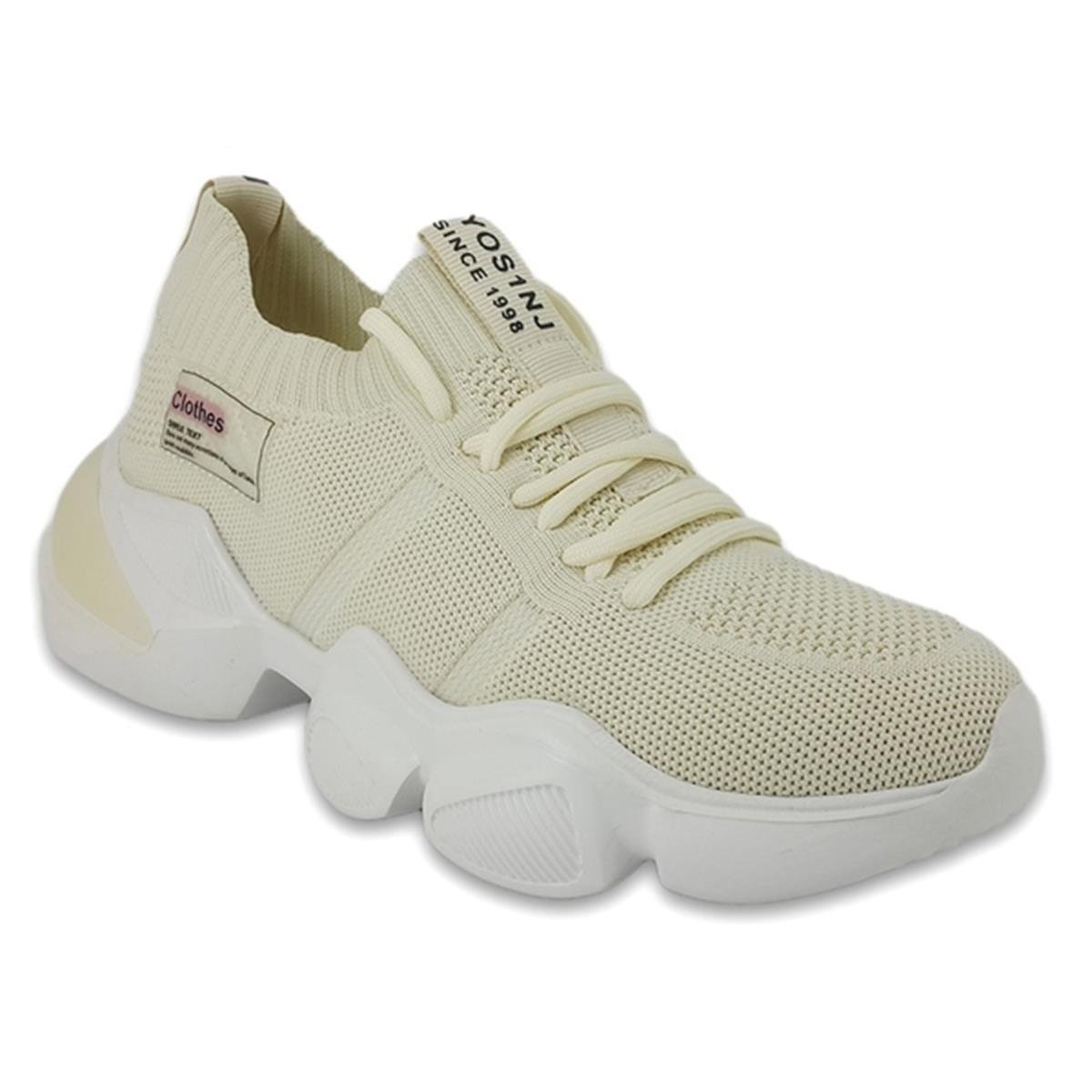 Guja 305 23YA Sneaker Günlük Bayan Ayakkabı  - Bej