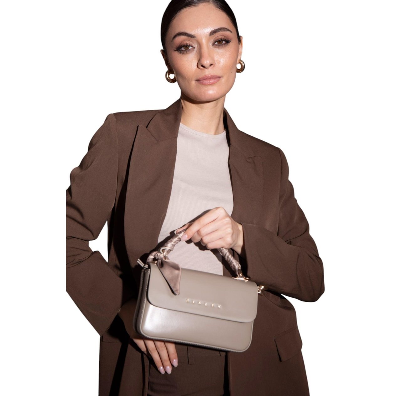 Sisley Sly 175 Kadın El Çantası Ten nehironline