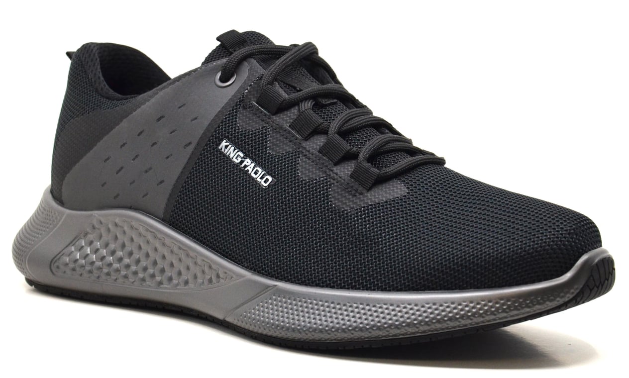 King PaoloKing Paolo D1110 ECOLAYZER SNEAKER - SİYAH - ERKEK AYAKKABI,Tekstil Spor Ayakkabı