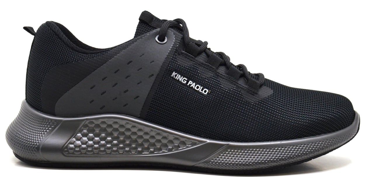 King PaoloKing Paolo D1110 ECOLAYZER SNEAKER - SİYAH - ERKEK AYAKKABI,Tekstil Spor Ayakkabı