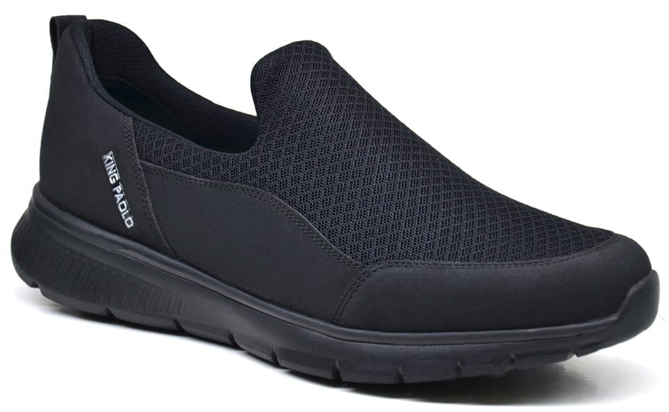 King PaoloKing Paolo Z9486 KOMFORT KRAKERS - SİYAH WIND - ERKEK AYAKKABI,Tekstil Spor Ayakkabı