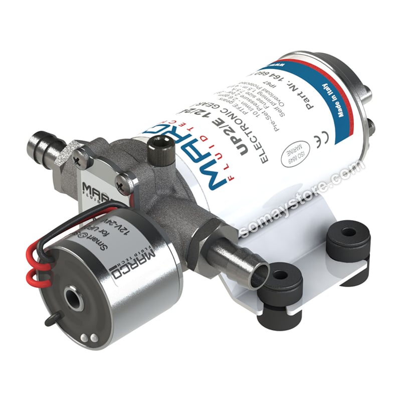 Marco UP2/E  Elektronik Hidrofor 10L/dk. 29psi Elektronik Kontrollü Basınç Pompası 12/24v