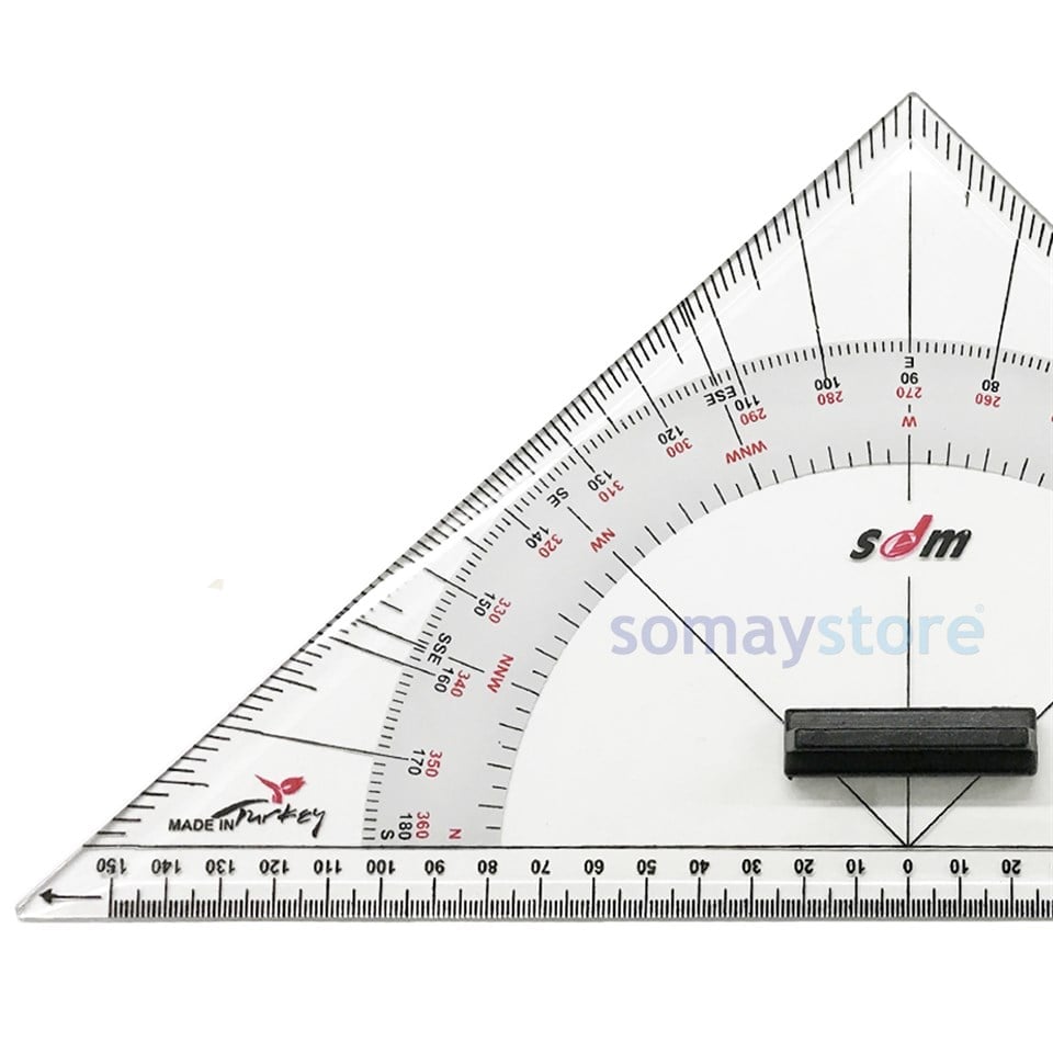 Sdm Üçgen Cetvel Gönye 30cm