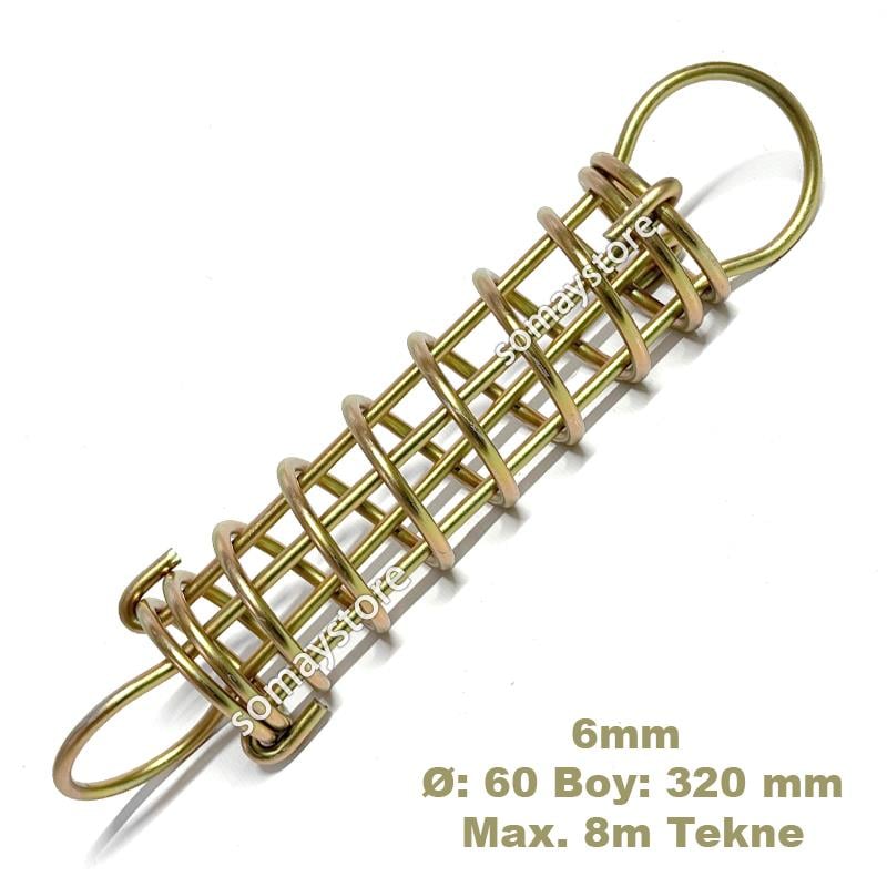 Tekne Halat Esnetme Yayı Sarı Galveniz