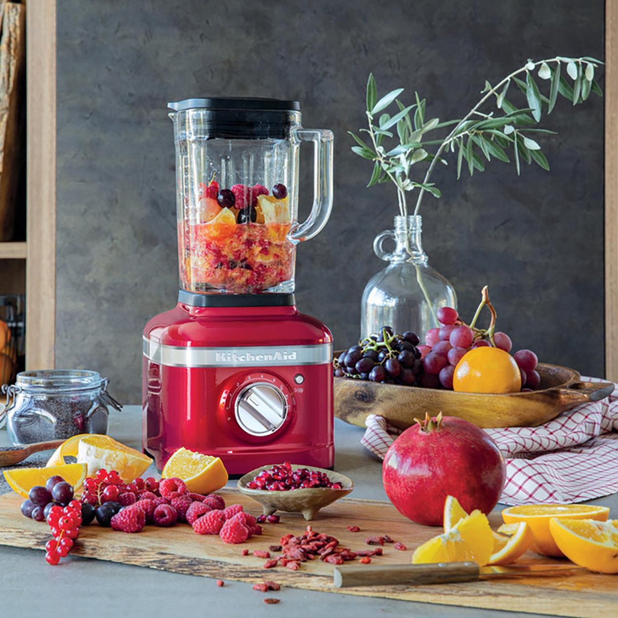 Kitchenaid Artisan 1,4 L Blender 5KSB4026 Candy Apple-ECA