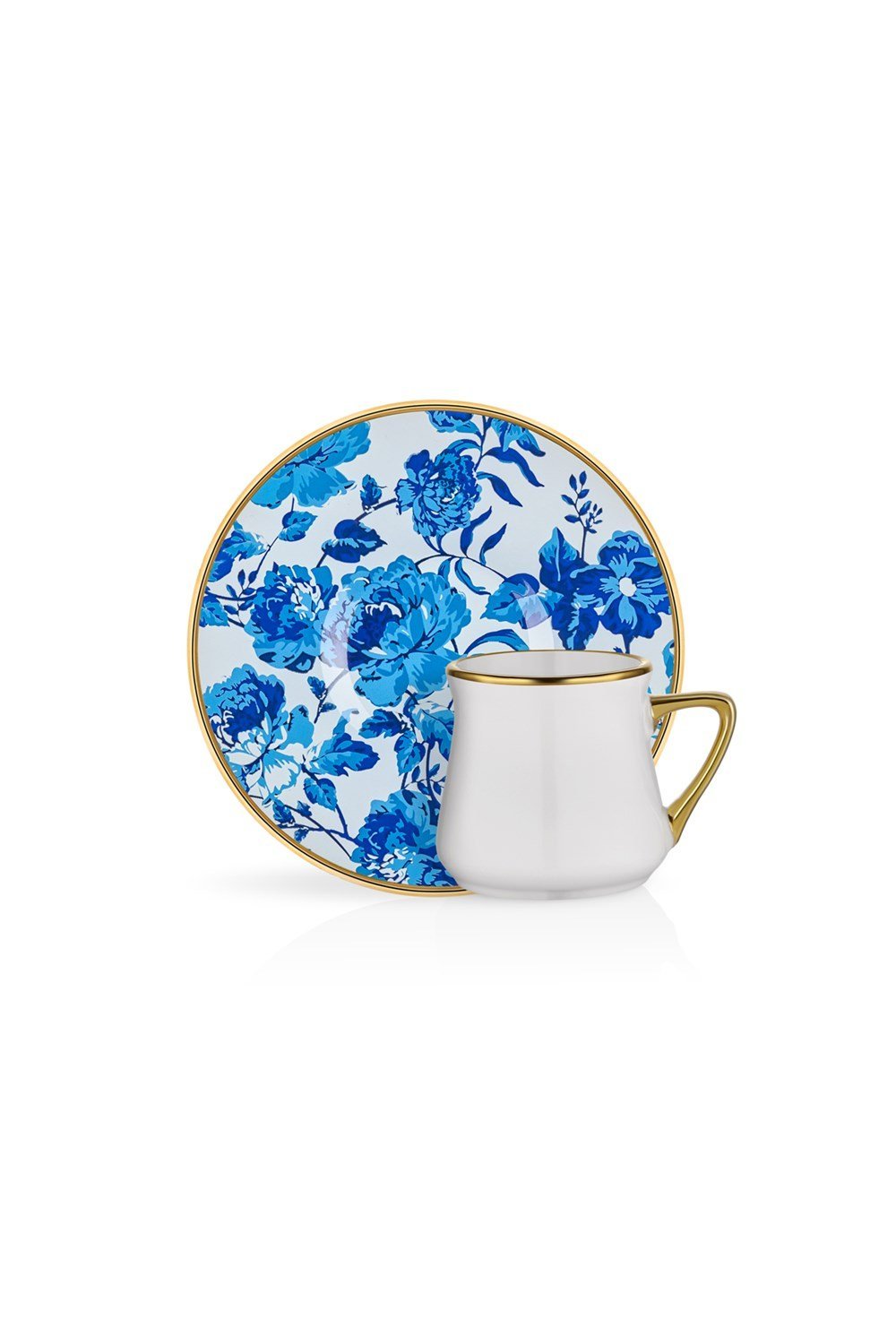 Glore Blue Rose Kahve Seti 6 Lı